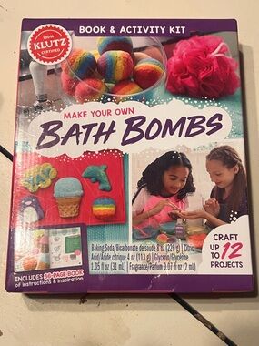 Klutz Make Your Own Bath Bombs Kit - Multicolor